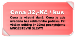 cena přívěsku