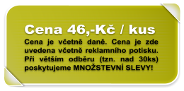 cena přívěsku