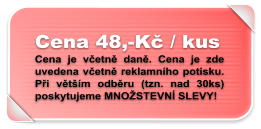 cena přívěsku